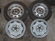 Стальные диски 15 5х100 ЕТ38 (Skoda,  VW,  Audi,  Seat)