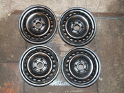 Стальные диски 15 5х112 (VW Caddy,  Passat,  Skoda,  Audi)